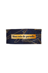 Bandeau de chaise Chic marine - Bandeau de chaise Chic marine - Solem