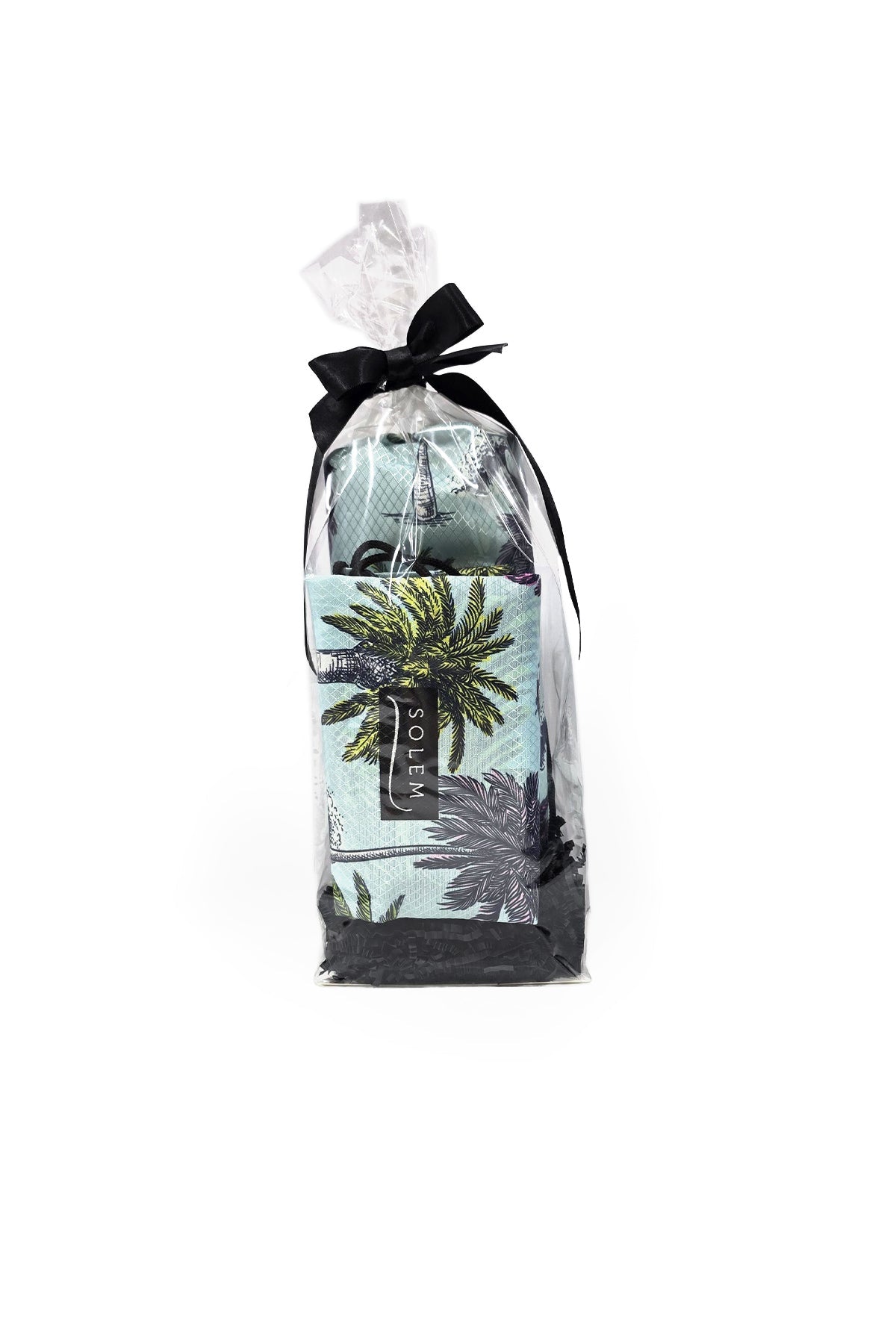 Coffret cadeau Brise Tropicale – Serviette & bandeau de chaise - Coffret cadeau Brise Tropicale – Serviette & bandeau de chaise - Solem
