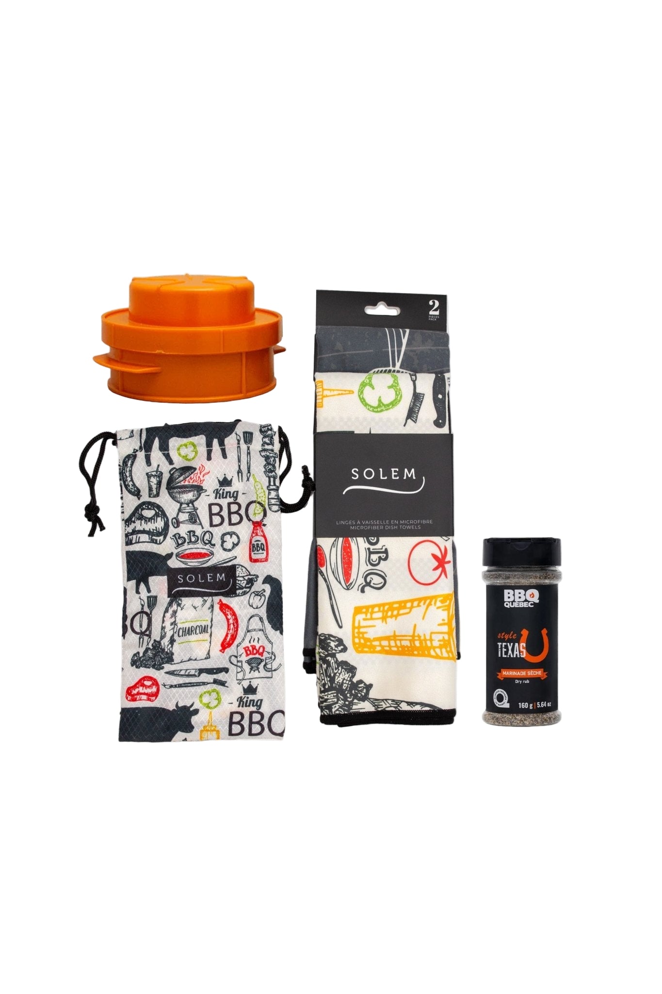 Le coffret cadeau BBQ en partenariat avec BBQ Québec - Le coffret cadeau BBQ en partenariat avec BBQ Québec - Solem