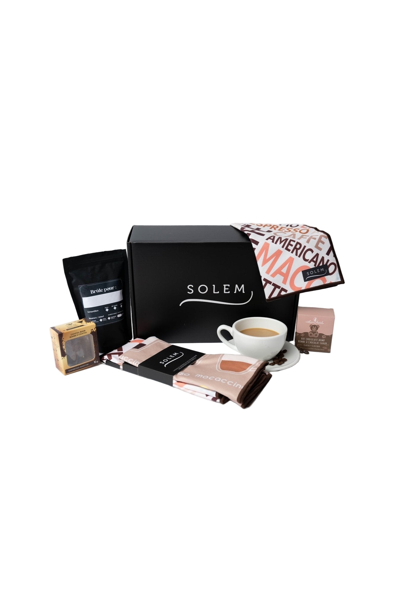 Le coffret cadeau café - Édition corporative - Le coffret cadeau café - Édition corporative - Solem