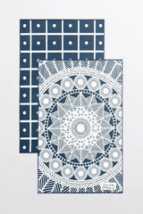 Linge à vaisselle Les Raffinés - Marine (Lot de 2) - Linge à vaisselle Les Raffinés - Marine (Lot de 2) - Solem