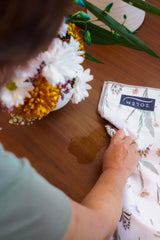 Linges à vaisselle Douce Floraison (lot de 2) - Linges à vaisselle Douce Floraison (lot de 2) - Solem