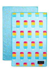 Linges à vaisselle Plaisir glacé (Lot de 2) - Linges à vaisselle Plaisir glacé (Lot de 2) - Solem