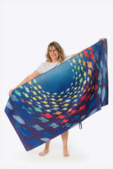 Serviette de plage Aquadance XL - Serviette de plage Aquadance XL - Solem