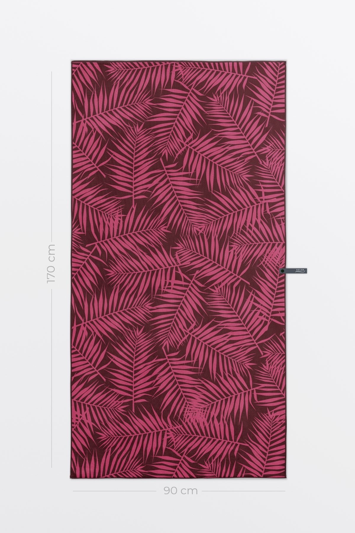 Serviette de plage Fleurs de Tahiti XL - Serviette de plage Fleurs de Tahiti XL - Solem