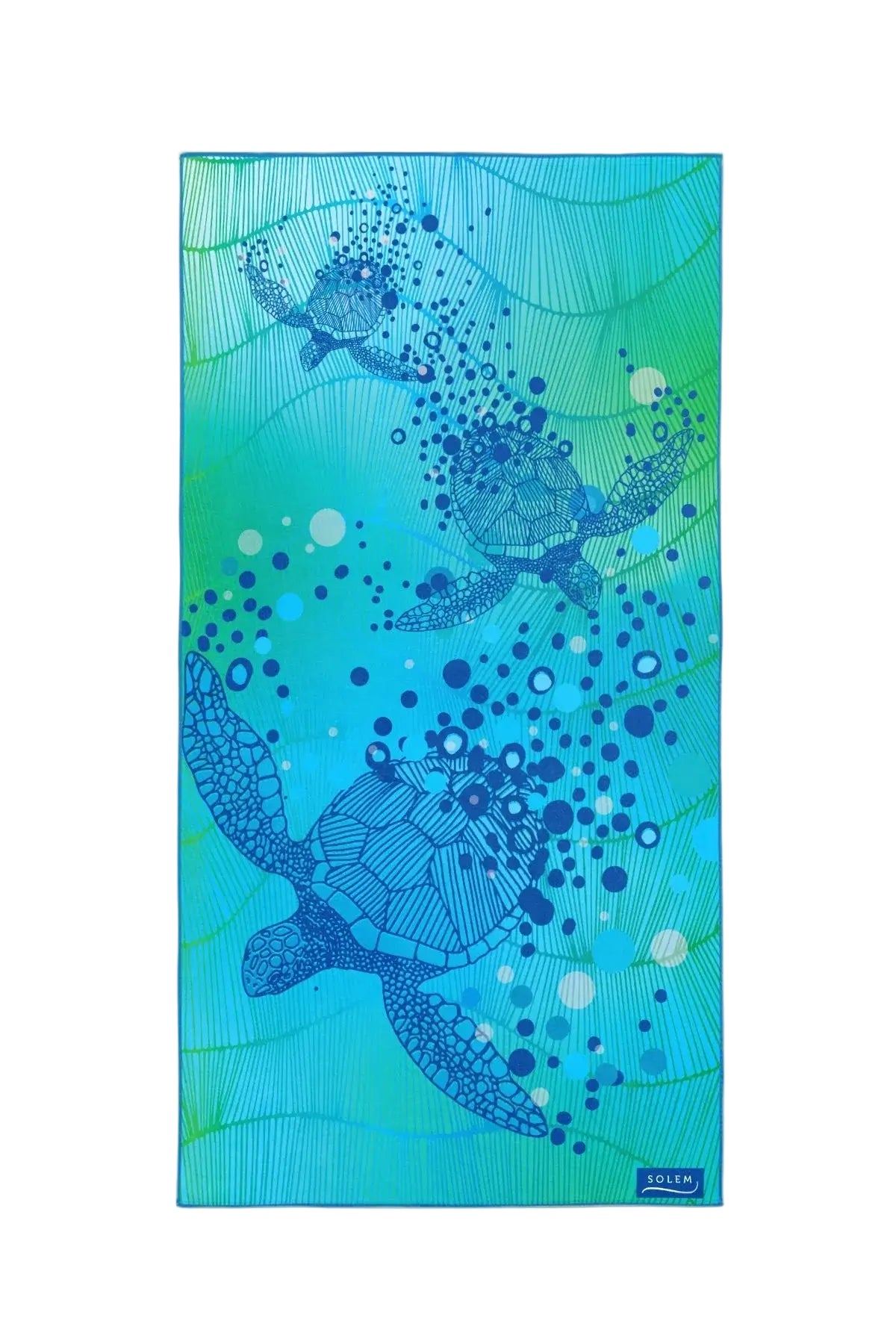 Serviette de plage Les Tortues de mer | XL - Serviette de plage Les Tortues de mer | XL - Solem