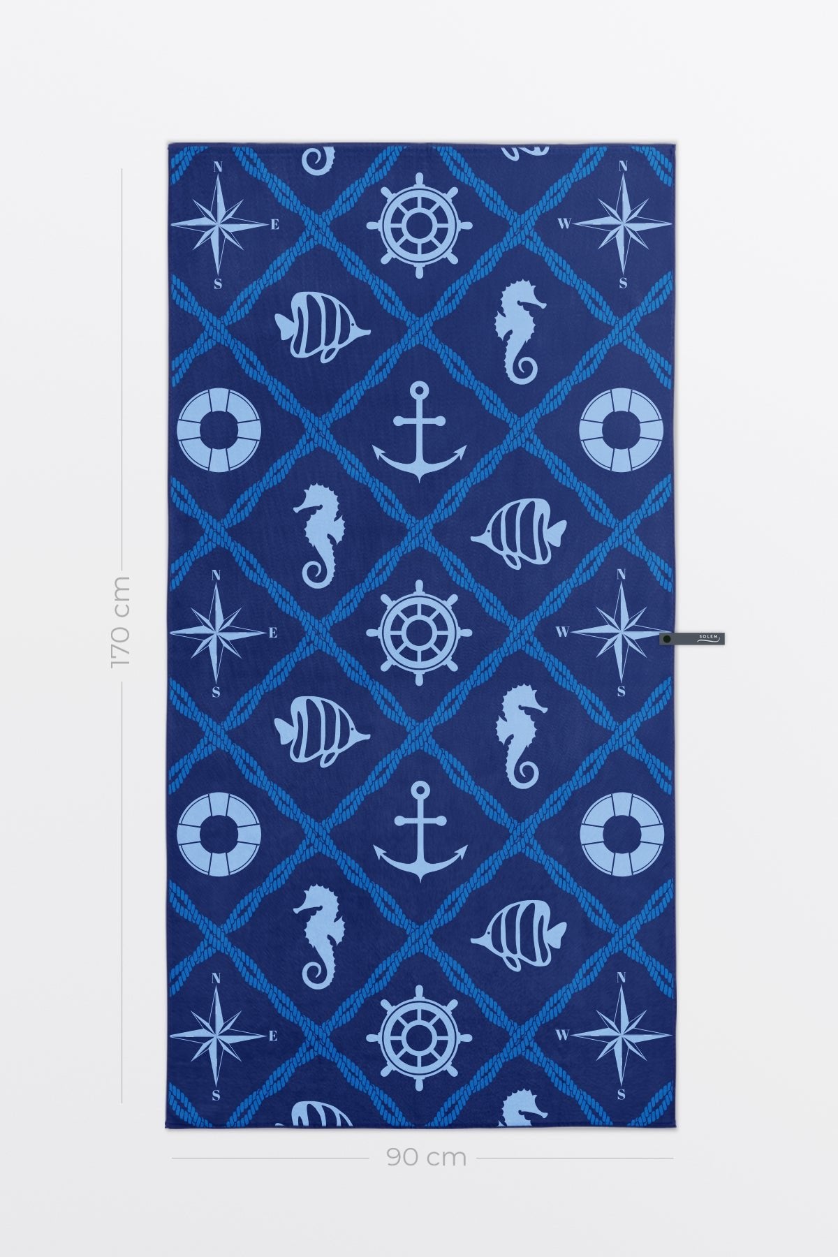 Serviette de plage Transatlantique XL - Serviette de plage Transatlantique XL - Solem