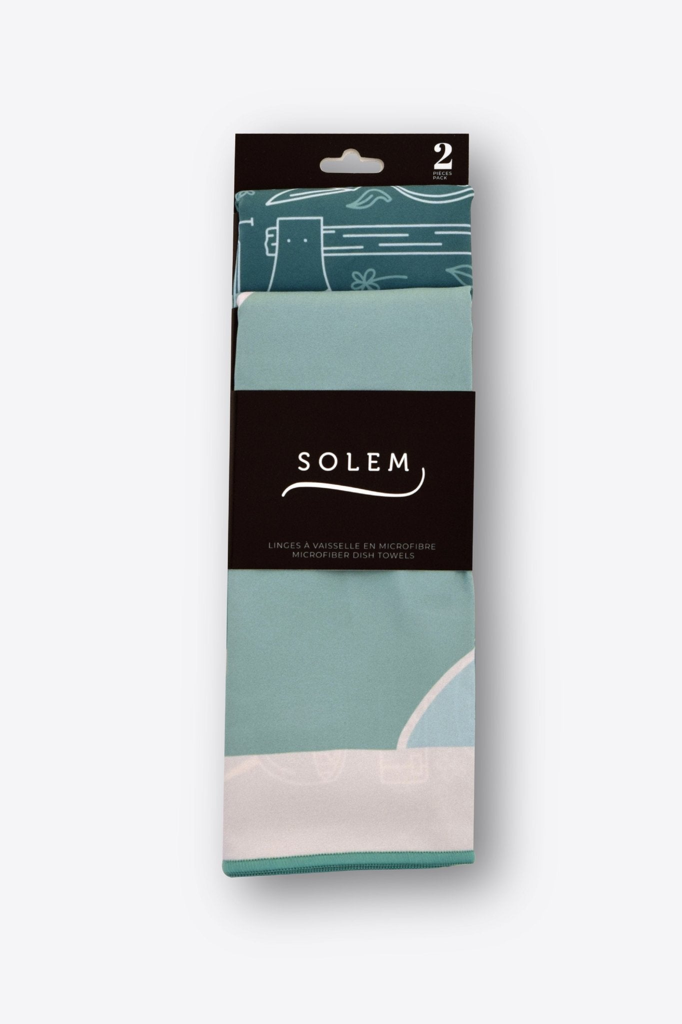 Linges à vaisselle - Horizon (Lot de 2) - Linges à vaisselle - Horizon (Lot de 2) - Solem