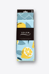 Linges à vaisselle - Les Citrons (Lot de 2) - Linges à vaisselle - Les Citrons (Lot de 2) - Solem