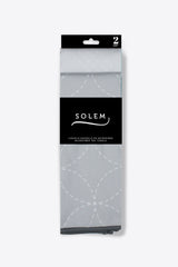 Linges à vaisselle Les Essentiels - Gris (Lot de 2) - Linges à vaisselle Les Essentiels - Gris (Lot de 2) - Solem
