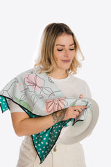 Linges à vaisselle Les fleurs du Courage | Leucan (Lot de 2) - Linges à vaisselle Les fleurs du Courage | Leucan (Lot de 2) - Solem