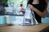 serviettes-vaisselle-solem-raffines-lifestyle - Linges à vaisselle Les Raffinés - Gris (Lot de 2) - Solem