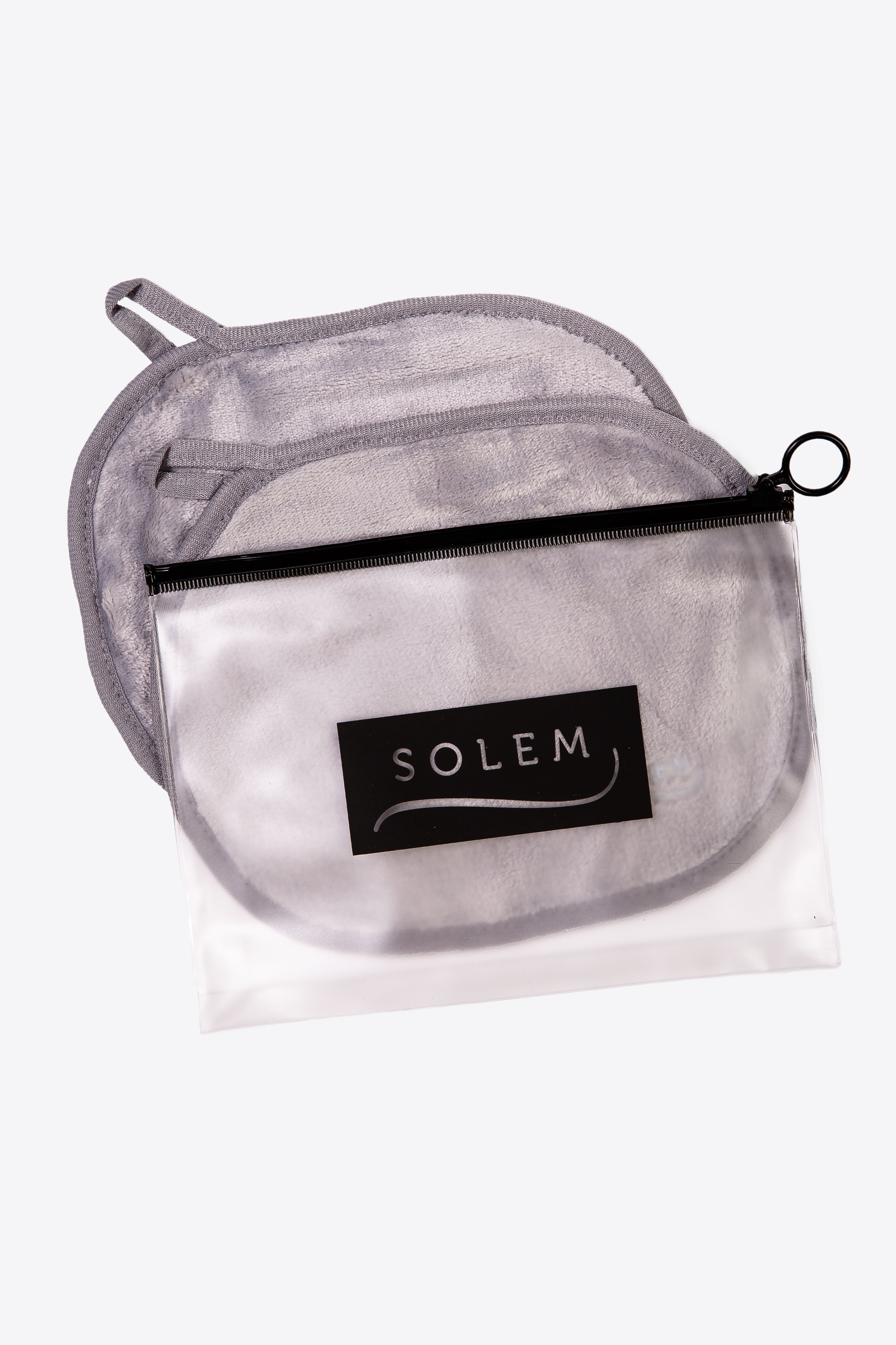 lingette-démaquillante-solem-grise-grise - Lingettes démaquillantes - Solem