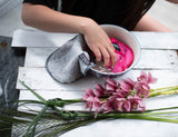 lingette-démaquillante-microfibre-solem-rose-grise - Lingettes démaquillantes - Solem