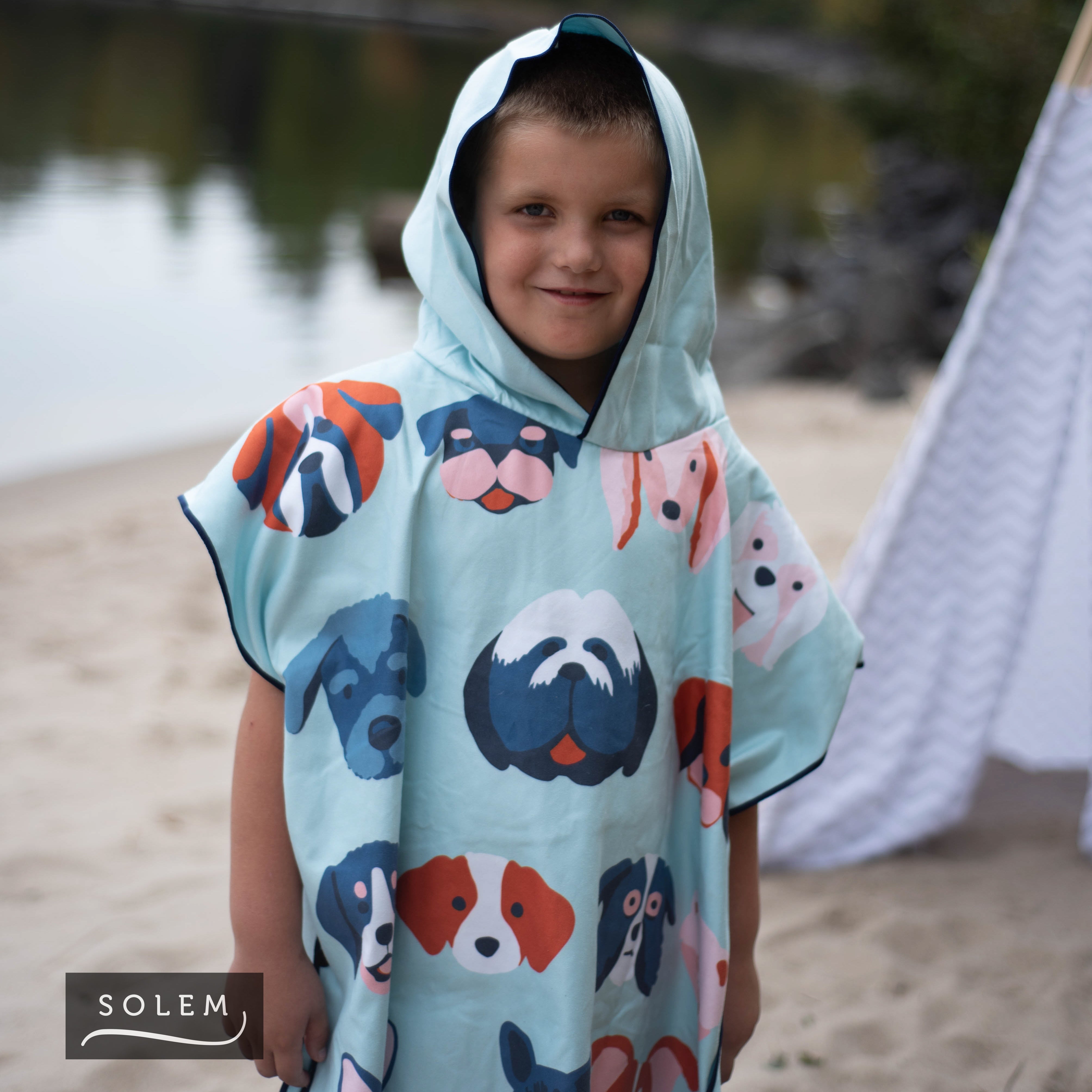 ponchiot-poncho-serviette-microfibre-solem-enfant - PonChiot - Solem