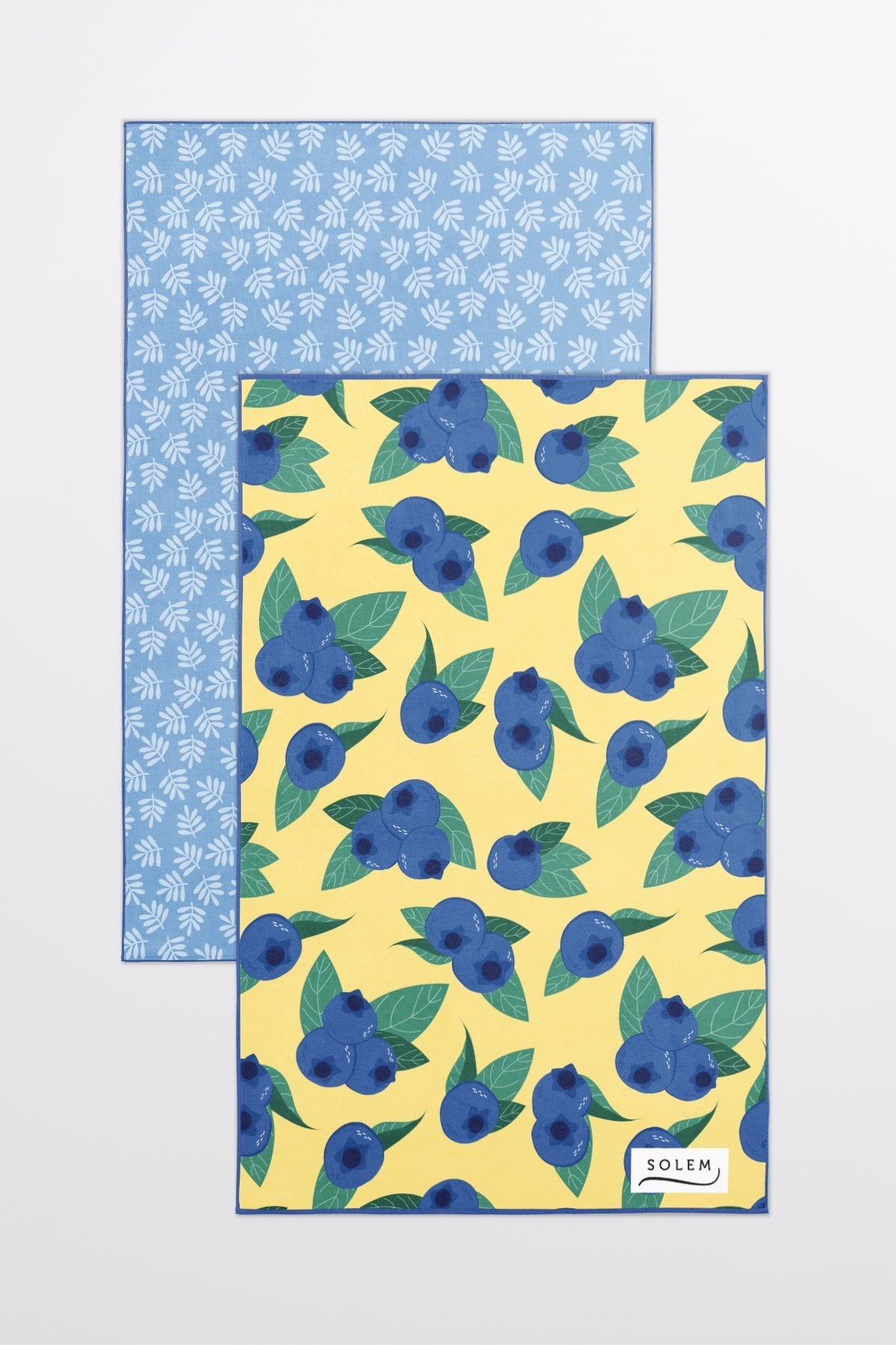 Précommande- Linges à vaisselle - Les Bleuets (Lot de 2) - Précommande- Linges à vaisselle - Les Bleuets (Lot de 2) - Solem
