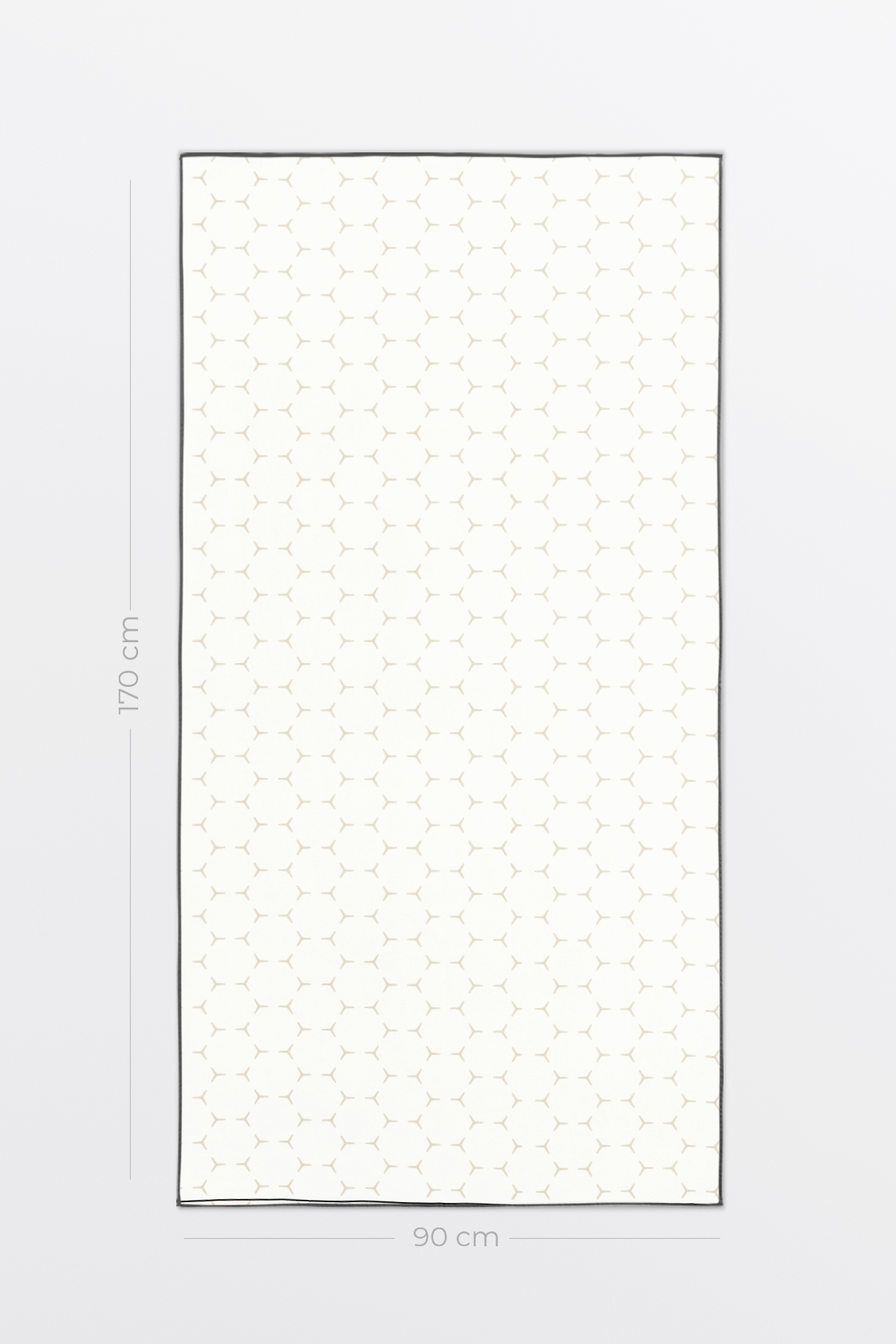 Serviette de bain Collection Marguerite en brise - Beige - Serviette de bain Collection Marguerite en brise - Beige - Solem