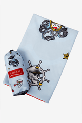 serviette-de-plage-microfibre-solem-pochette-hissez-ho - Serviette de plage Hissez Ho - Solem