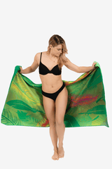 serviette-de-plage-solem-perroquet - Serviette de plage Le Perroquet « Salut, t’es qui? » | XL - Solem