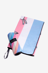 serviette-de-plage-microfibre-solem-pochette-coquines-licornes - Serviette de plage Les coquines licornes - Solem