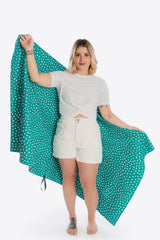 Serviette de plage Les fleurs du Courage | Leucan XL - Serviette de plage Les fleurs du Courage | Leucan XL - Solem