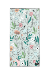Serviette de plage Les fleurs du Courage | Leucan XL - Serviette de plage Les fleurs du Courage | Leucan XL - Solem