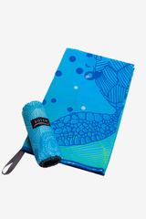 serviette-de-plage-microfibre-solem-pochette-tortues-de-mer - Serviette de plage Les tortues de mer | XL - Solem