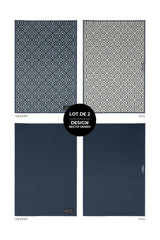 Essuie-mains de cuisine Carreau Chic (lot de 2)