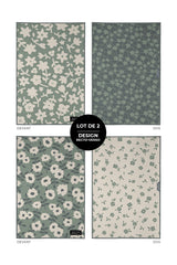 Linges à vaisselle Herbier sauvage (lot de 2)