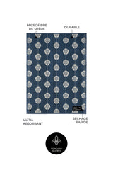Linge vitres et miroirs Horizon nocturne (lot de 2)
