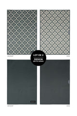 Essuie-mains de cuisine Mosaïque Urbaine (lot de 2)