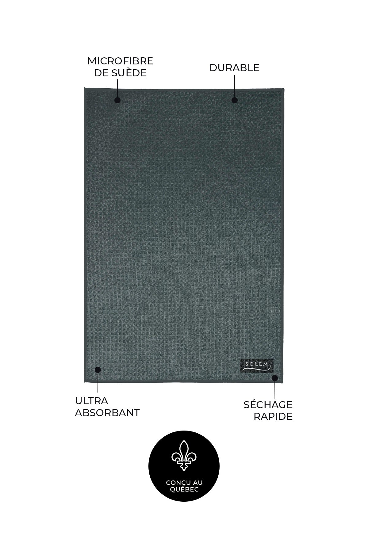 Essuie-mains de cuisine Mosaïque Urbaine (lot de 2)