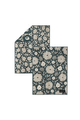 Linge vitres et miroirs Ombre de lin (lot de 2)