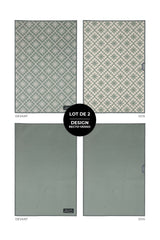 Essuie-mains de cuisine Tomelette Élégante (lot de 2)
