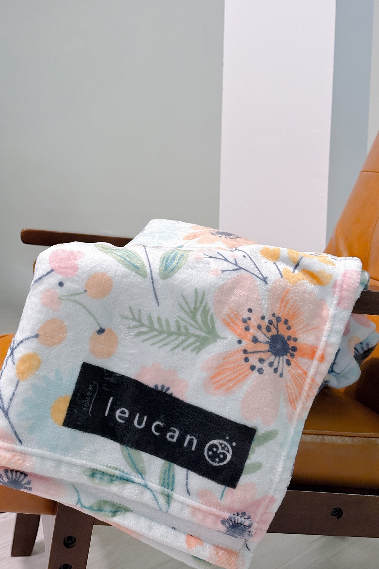 Jeté en flanelle Solem x Leucan