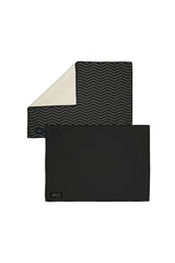 Tapis de séchage pour vaisselle Les Élégants - Noir (lot de 2)