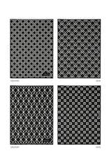 Linge à vitres et miroirs Les Distingués - Noir (lot de 2)