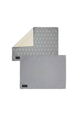 Tapis de séchage pour vaisselle Les Élégants - Gris (lot de 2)