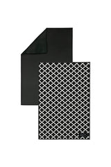 Essuie-mains de cuisine Les Sublimes - Noir (lot de 2)
