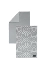 Essuie-mains de cuisine Les Intemporels - Gris (lot de 2)