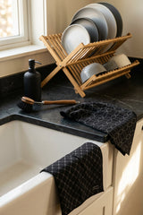 Linge à vaisselle Les Essentiels - Noir (lot de 2)