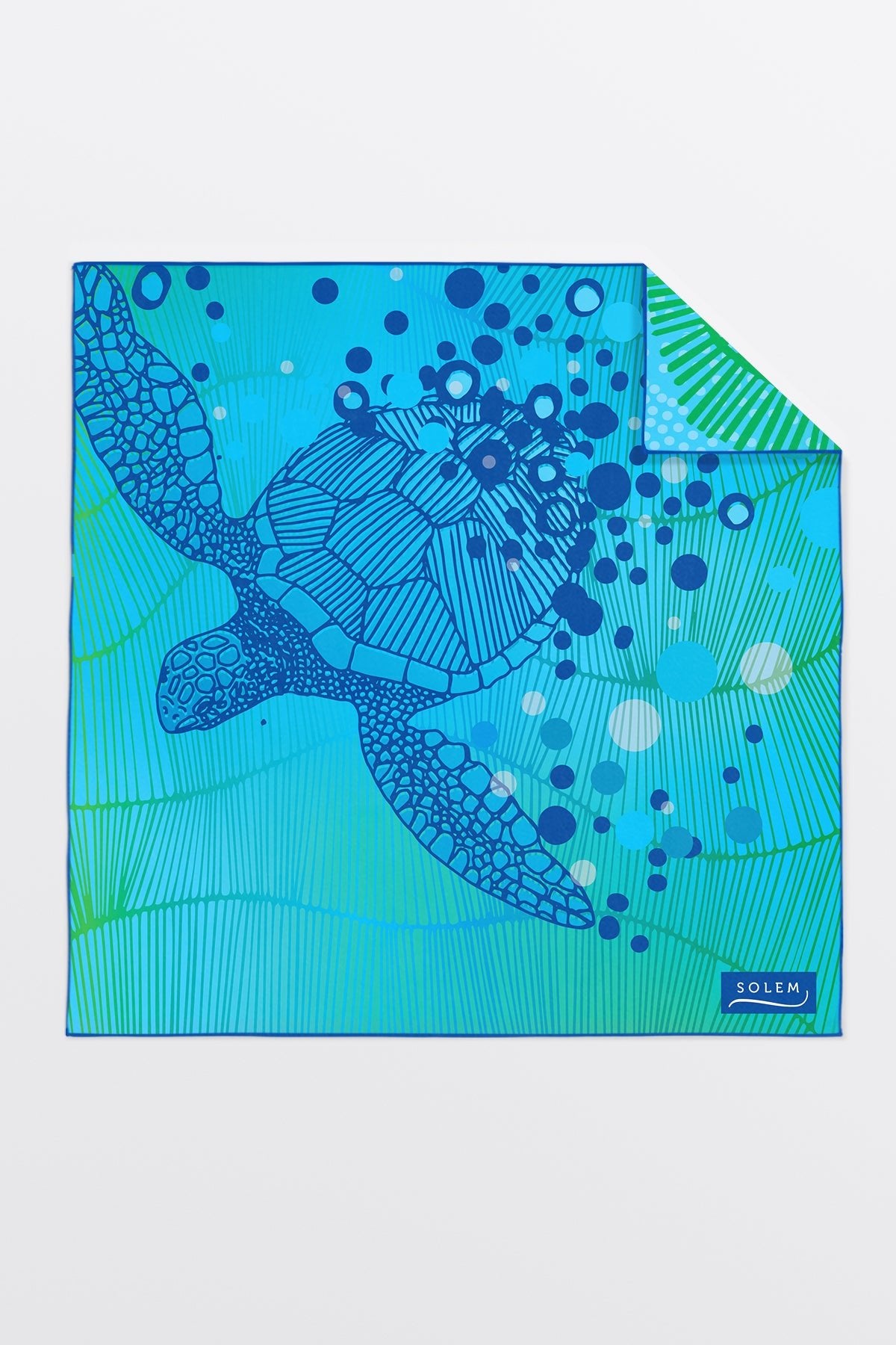 Couverture de plage Tortue de mer - Couverture de plage Tortue de mer - Solem