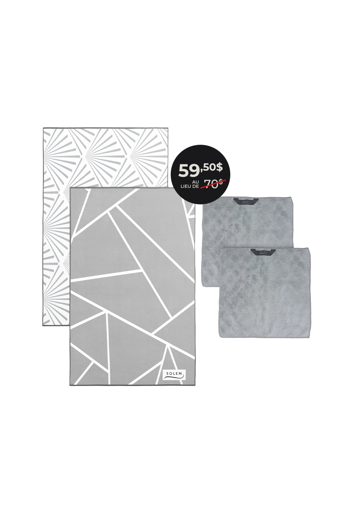 Duo Cuisine et Vaisselle - Gris - Duo Cuisine et Vaisselle - Gris - Solem