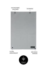 Essuie-mains de cuisine Les Intemporels - Gris (lot de 2) - Essuie-mains de cuisine Les Intemporels - Gris (lot de 2) - Solem