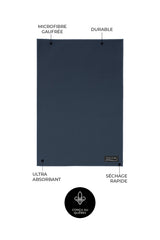 Essuie-mains de cuisine Les Intemporels - Marine (lot de 2) - Essuie-mains de cuisine Les Intemporels - Marine (lot de 2) - Solem