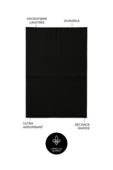 Essuie-mains de cuisine Les Sublimes - Noir (lot de 2) - Essuie-mains de cuisine Les Sublimes - Noir (lot de 2) - Solem