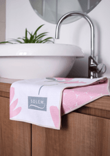 Le coffret Marguerite en brise Beige - Douche apaisante