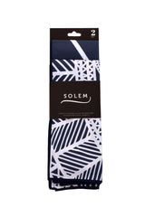 Linge à vaisselle Les Raffinés - Marine (Lot de 2) - Linge à vaisselle Les Raffinés - Marine (Lot de 2) - Solem