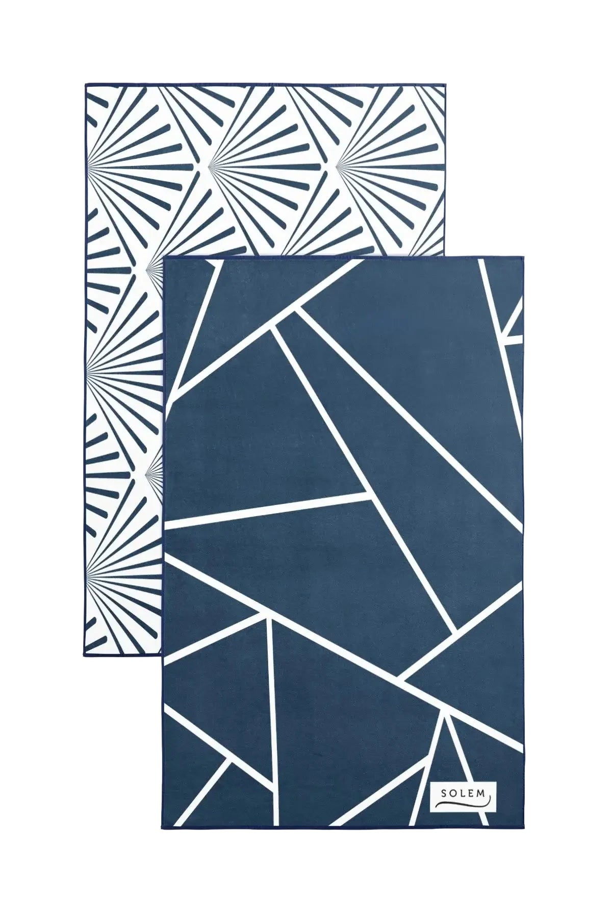 Linge à vaisselle Les Raffinés - Marine (Lot de 2) - Linge à vaisselle Les Raffinés - Marine (Lot de 2) - Solem