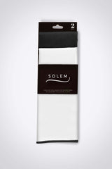 duo - de - serviettes - blanche - et - noire - pour - polissage - Linge de polissage Le Sommelier (lot de 2) - Solem